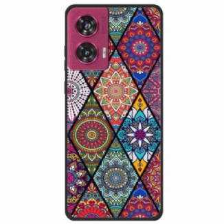 Coque Motorola Edge 50 Fusion Fleur de Mandala