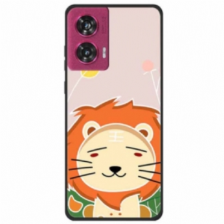 Coque Motorola Edge 50 Fusion Lion