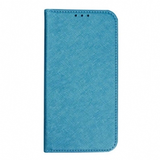 Flip Cover Motorola Edge 50 Fusion Texture Croisée