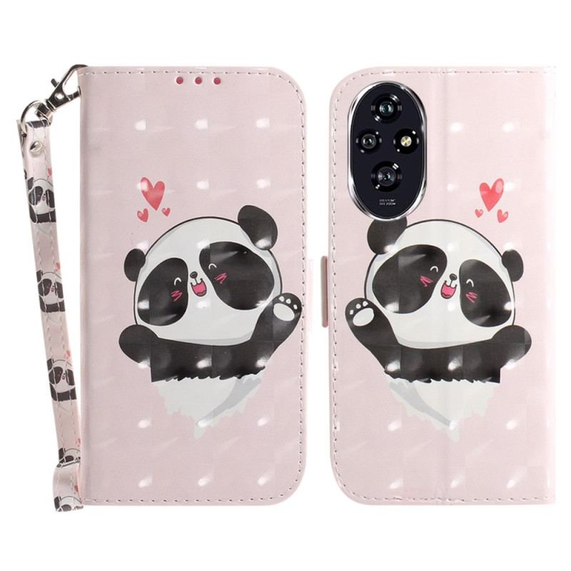 Housse Honor 200 Panda Love