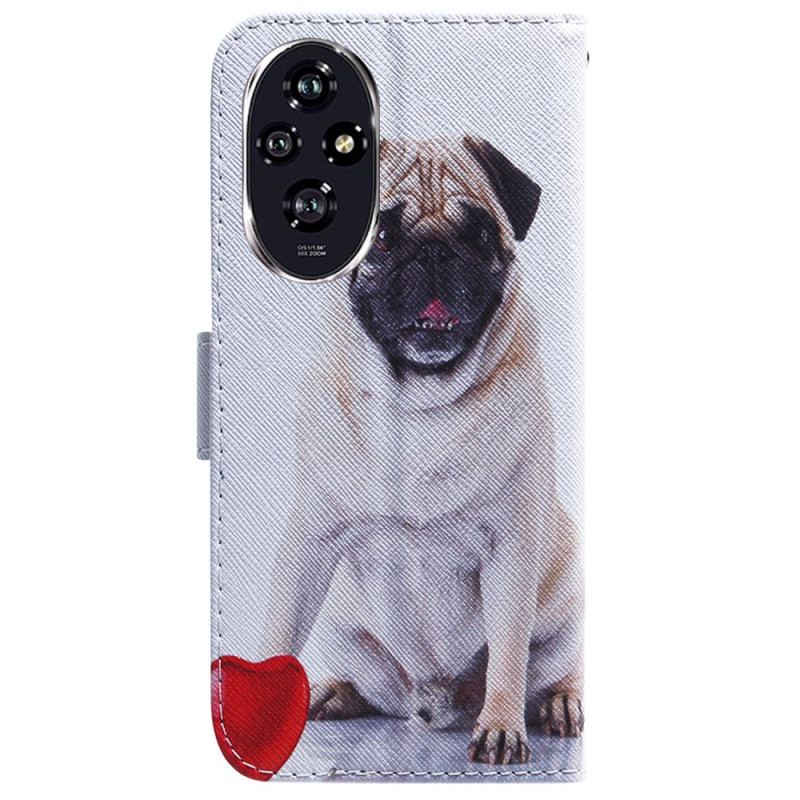 Housse Honor 200 Pug Dog