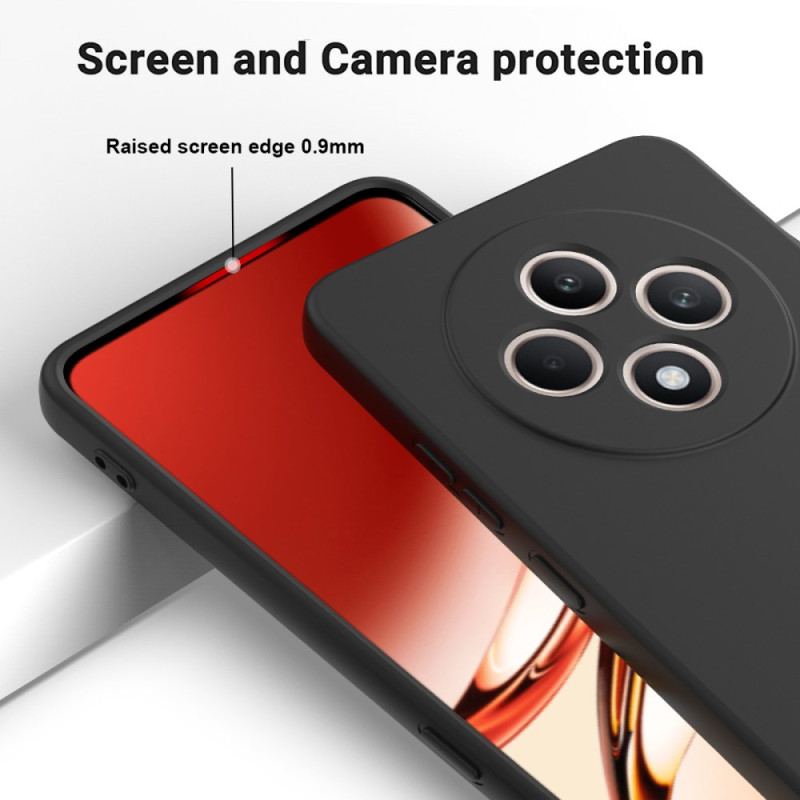 Coque Oppo Reno 12 F 5G Silicone Liquide à Lanière