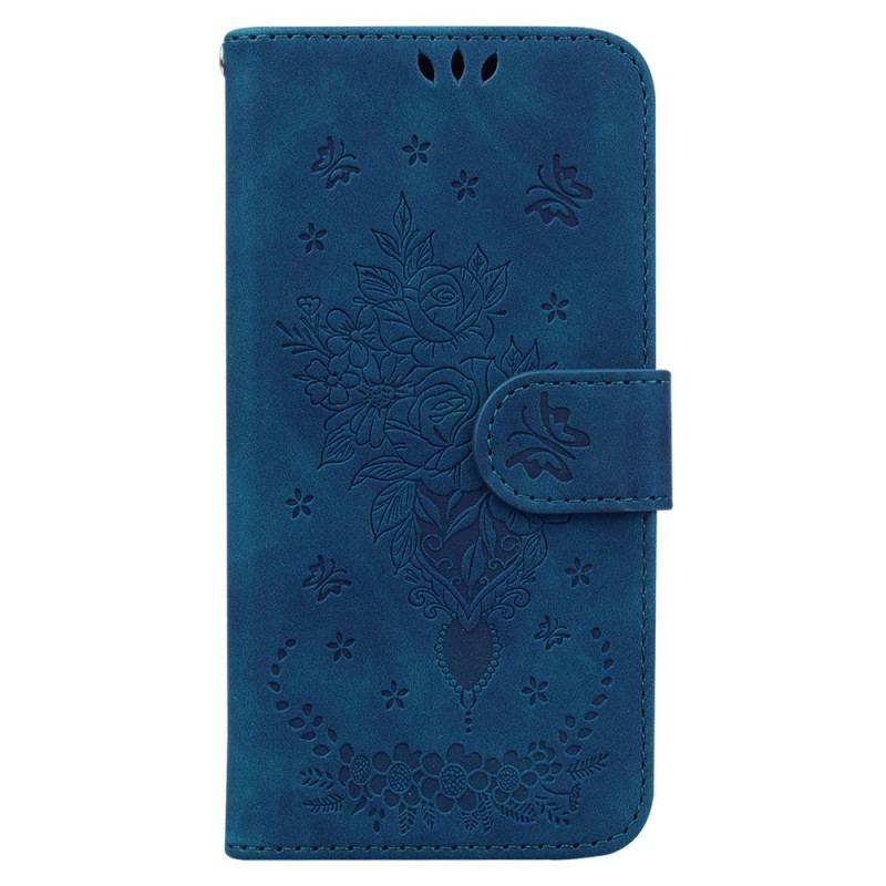 Housse Oppo Reno 12F 5G Motif Papillons et Fleurs