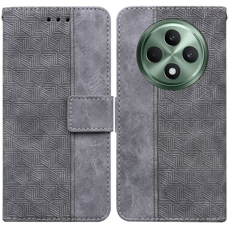 Housse Oppo Reno 12F 5G Motif Tissé