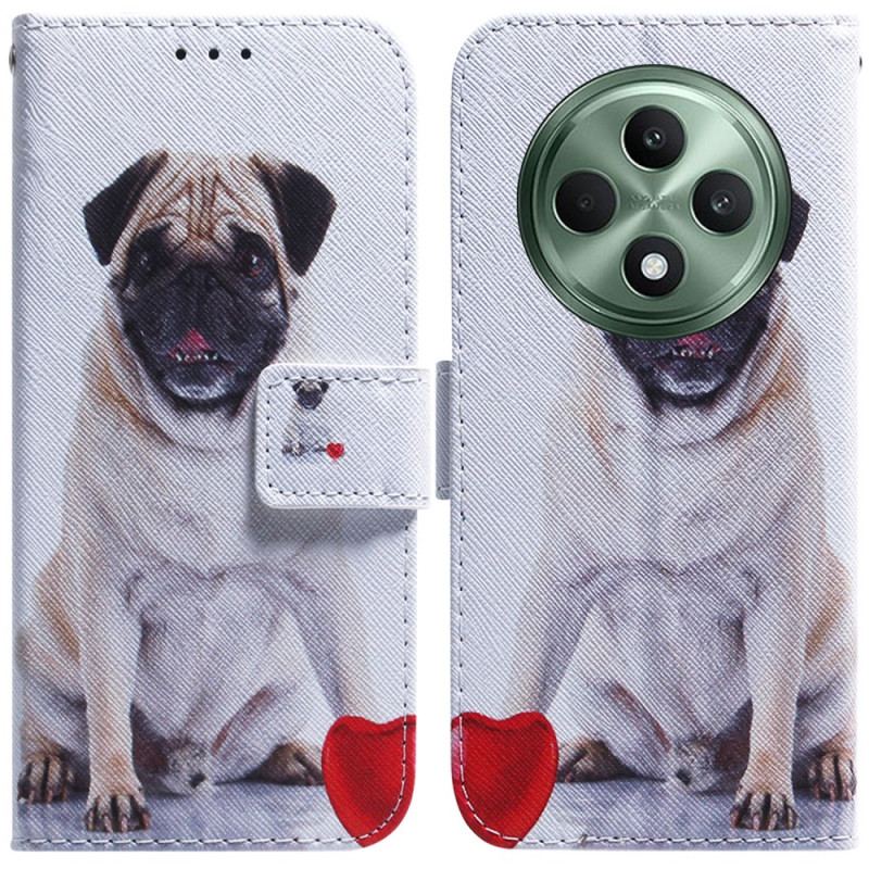 Housse Oppo Reno 12F 5G Pug Dog