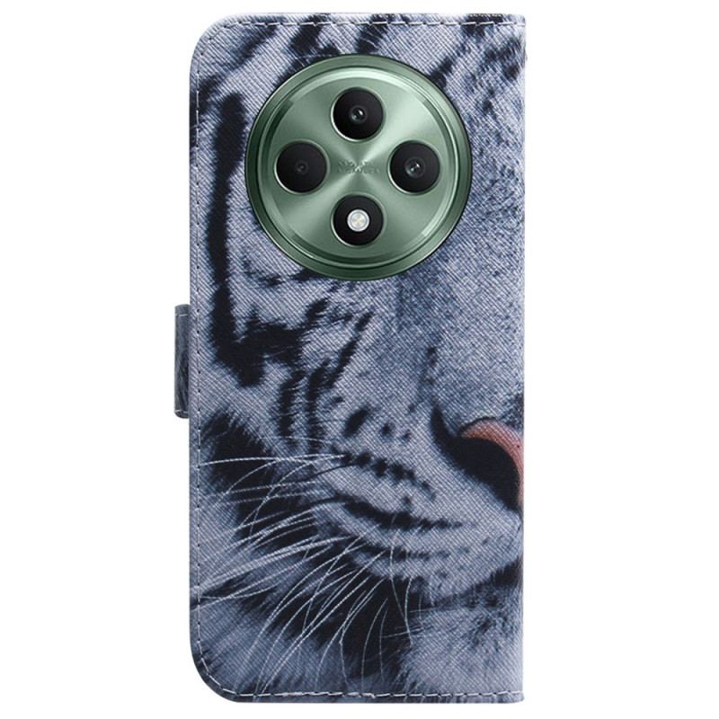 Housse Oppo Reno 12F 5G Tigre Blanc