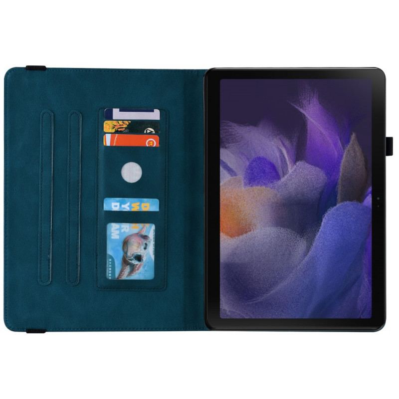 Étui Samsung Galaxy Tab A8 (2021) Motif Imprimé Papillons