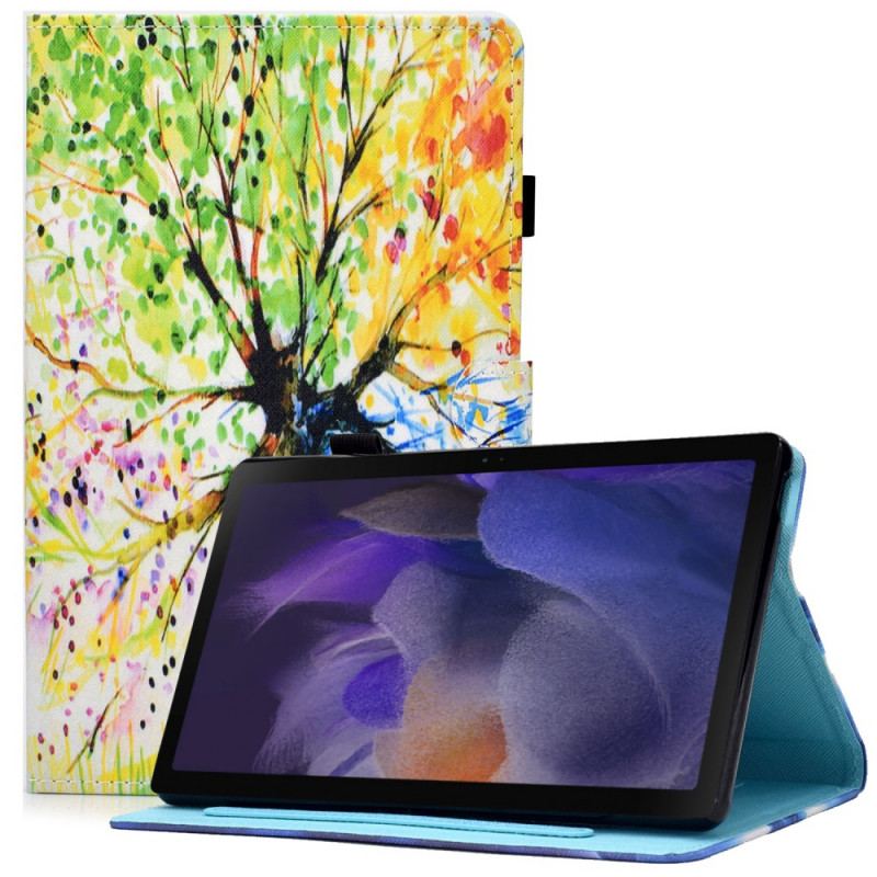 Housse Samsung Galaxy Tab A8 (2021) Arbre Aquarelle