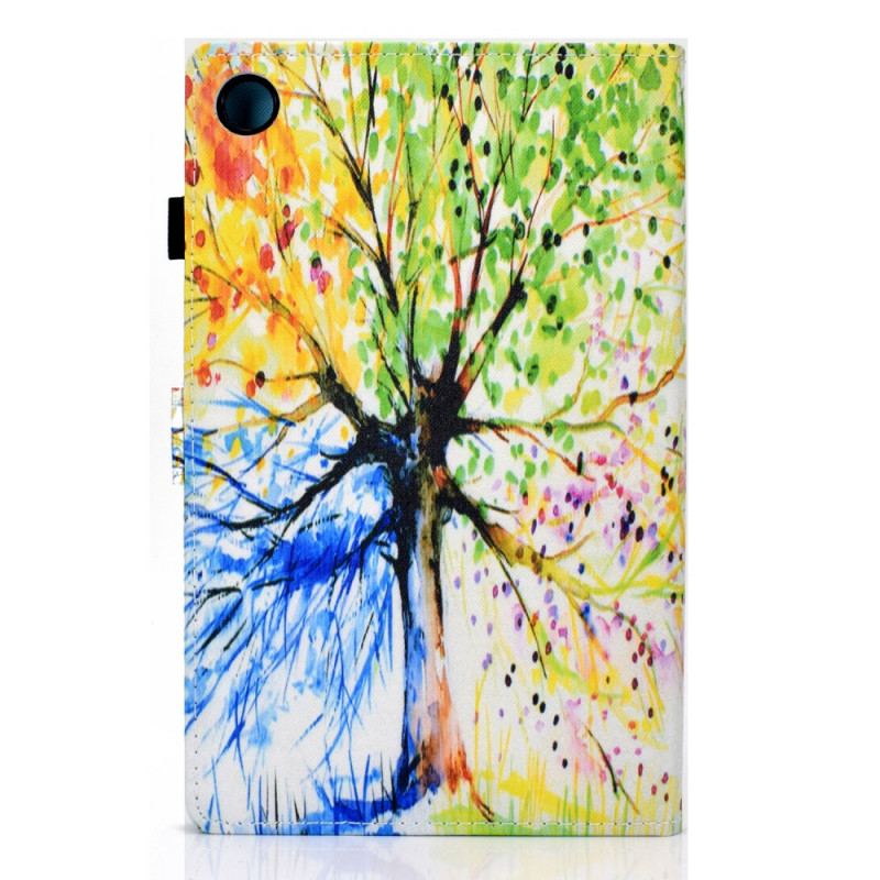 Housse Samsung Galaxy Tab A8 (2021) Arbre Aquarelle