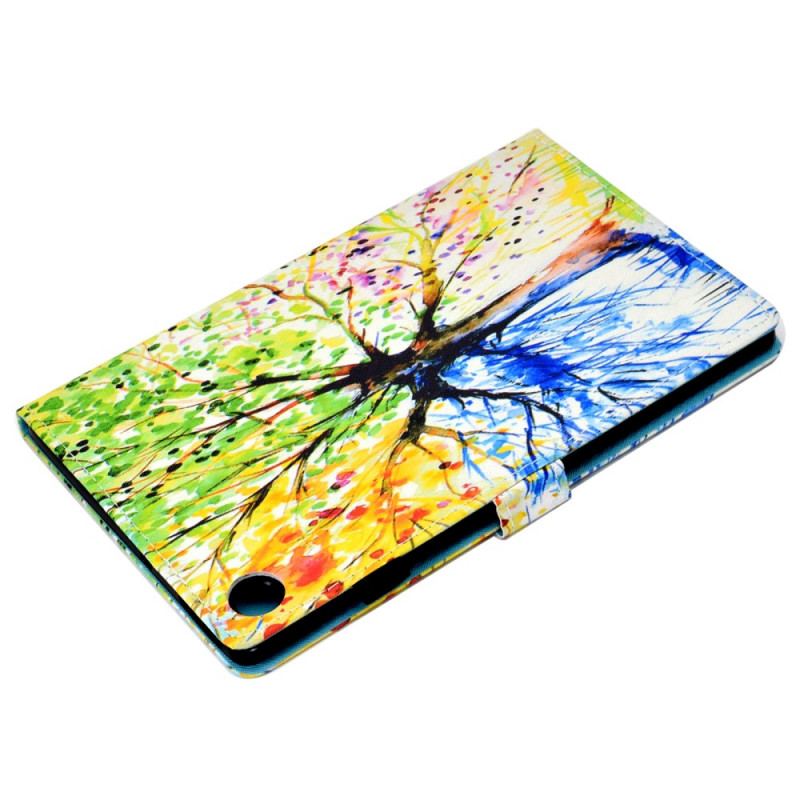 Housse Samsung Galaxy Tab A8 (2021) Arbre Aquarelle