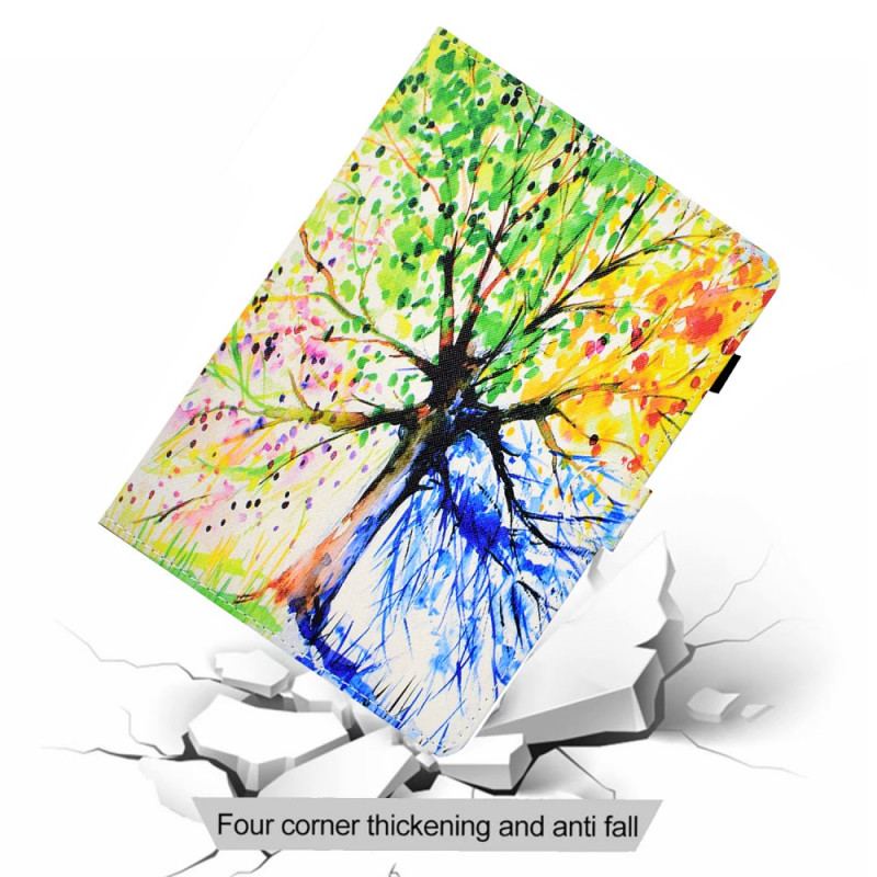 Housse Samsung Galaxy Tab A8 (2021) Arbre Aquarelle