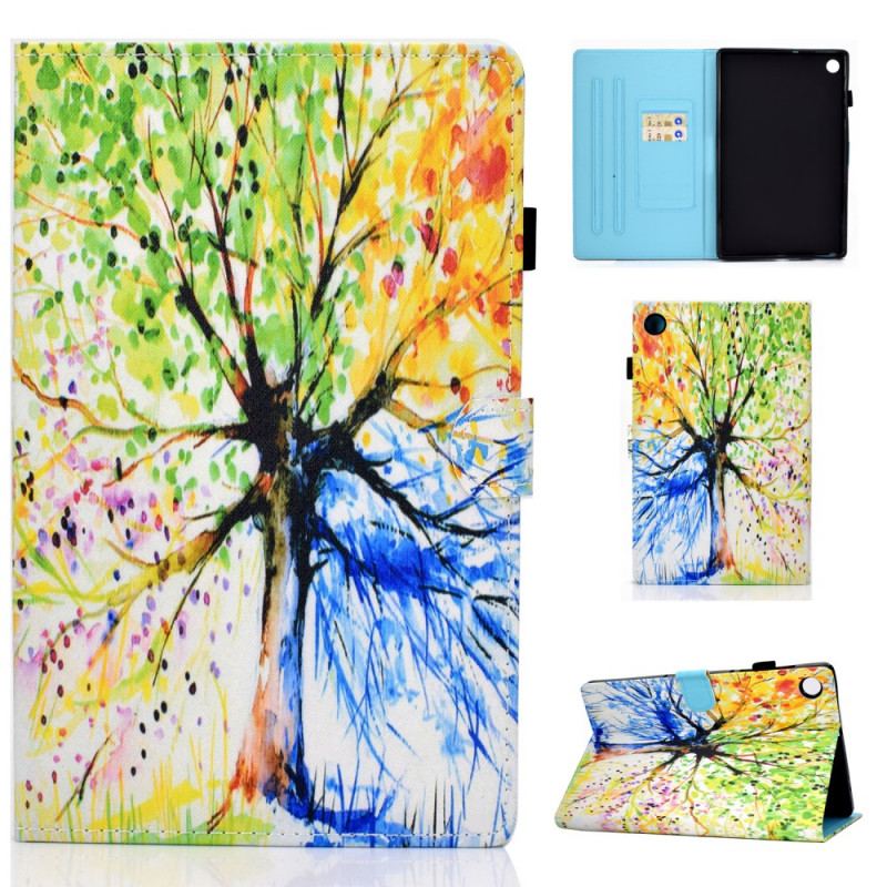 Housse Samsung Galaxy Tab A8 (2021) Arbre Aquarelle