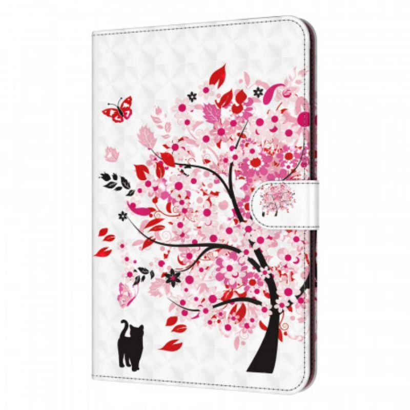 Housse Samsung Galaxy Tab A8 (2021) Arbre et Chat