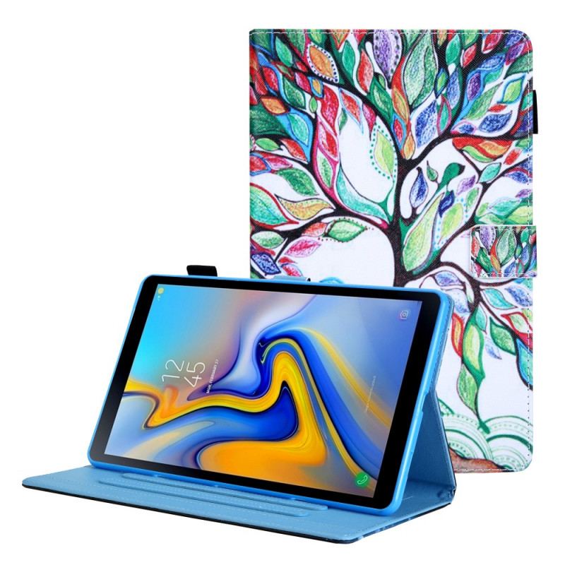 Housse Samsung Galaxy Tab A8 (2021) Arbre Multicolore