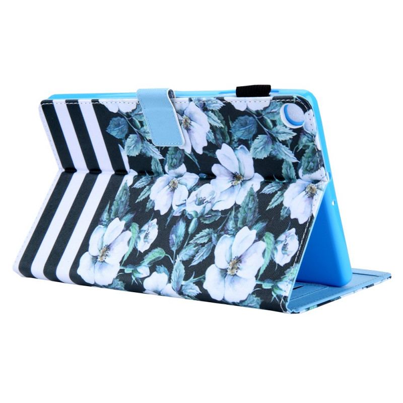 Housse Samsung Galaxy Tab A8 (2021) Design Fleurs