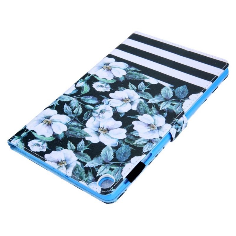 Housse Samsung Galaxy Tab A8 (2021) Design Fleurs