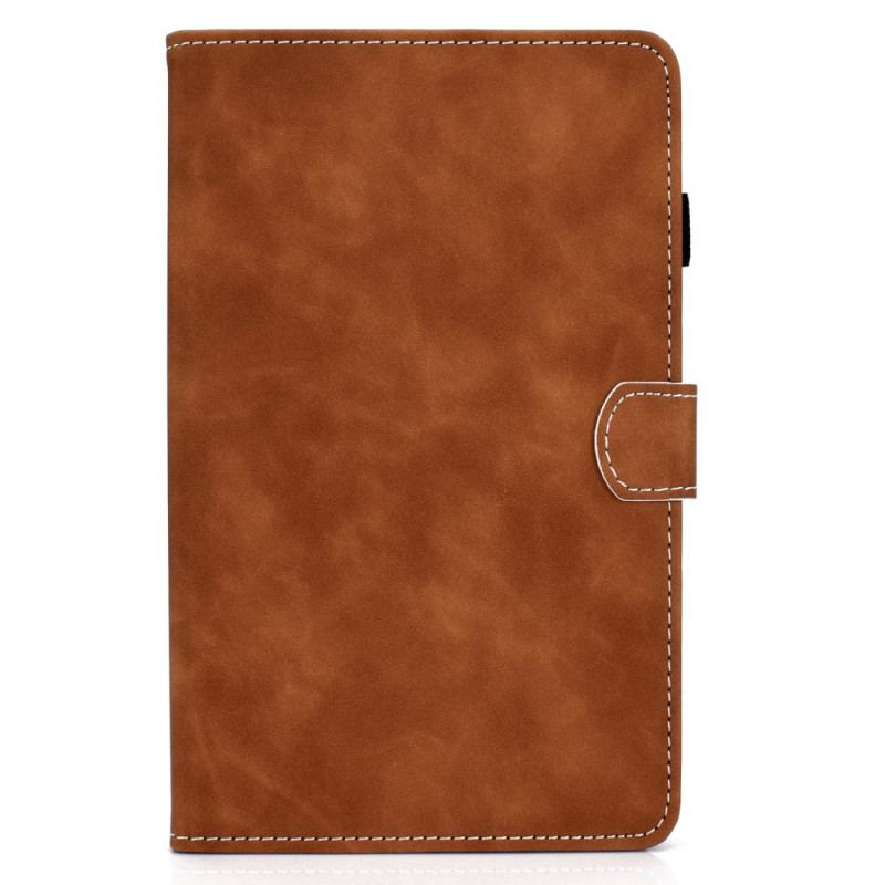 Housse Samsung Galaxy Tab A8 (2021) Effet Cuir Design Vintage