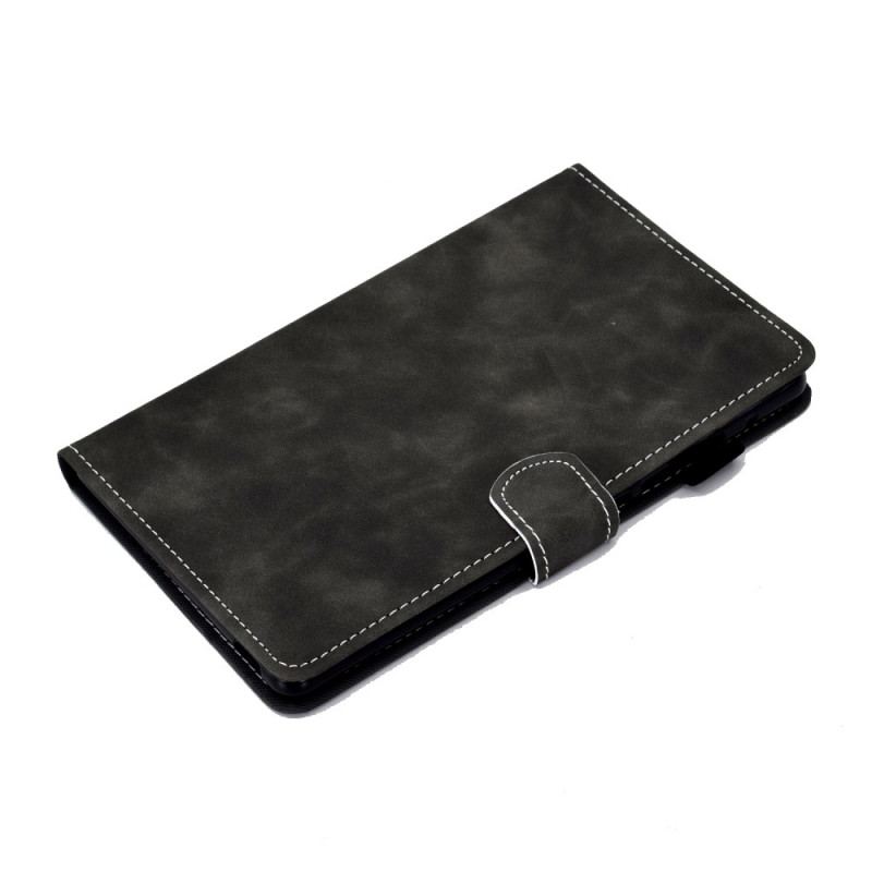 Housse Samsung Galaxy Tab A8 (2021) Effet Cuir Design Vintage