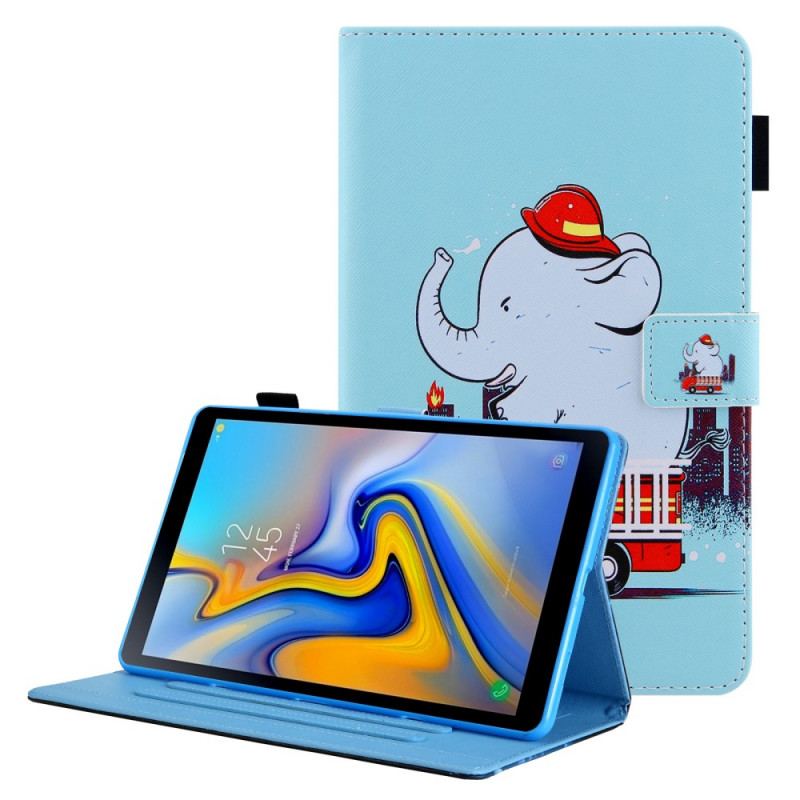 Housse Samsung Galaxy Tab A8 (2021) Éléphant Pompier