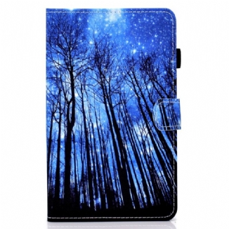 Housse Samsung Galaxy Tab A8 (2021) Forêt de Nuit