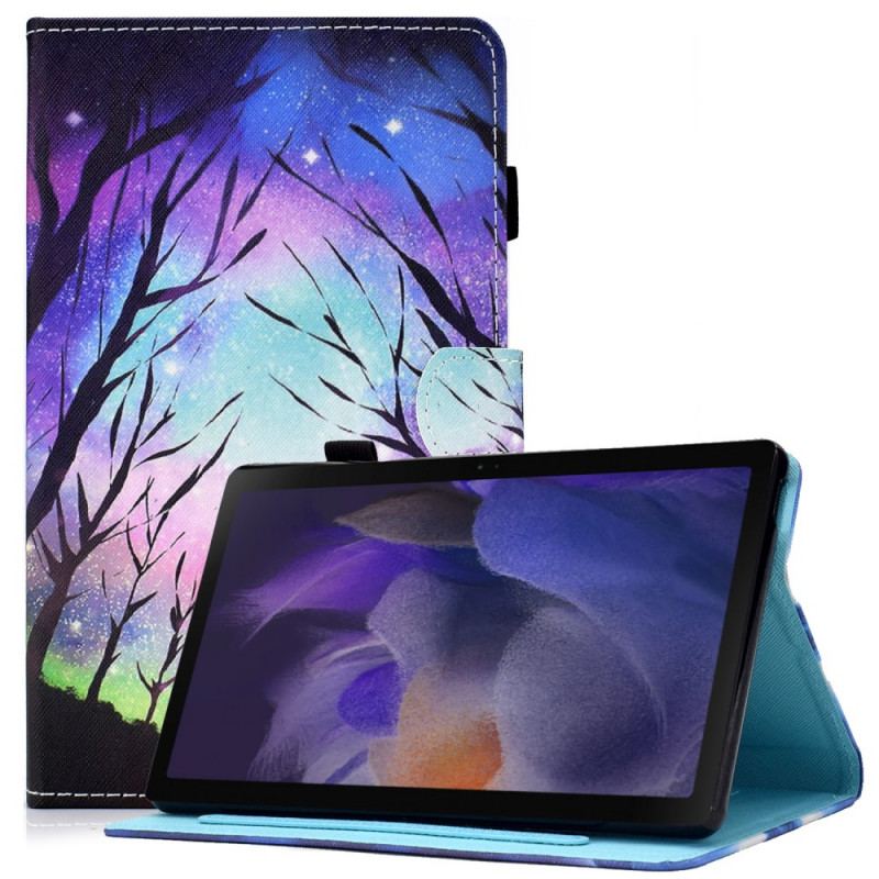 Housse Samsung Galaxy Tab A8 (2021) Forêt de Nuit