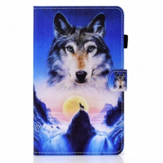 Housse Samsung Galaxy Tab A8 (2021) Loup des Montagnes