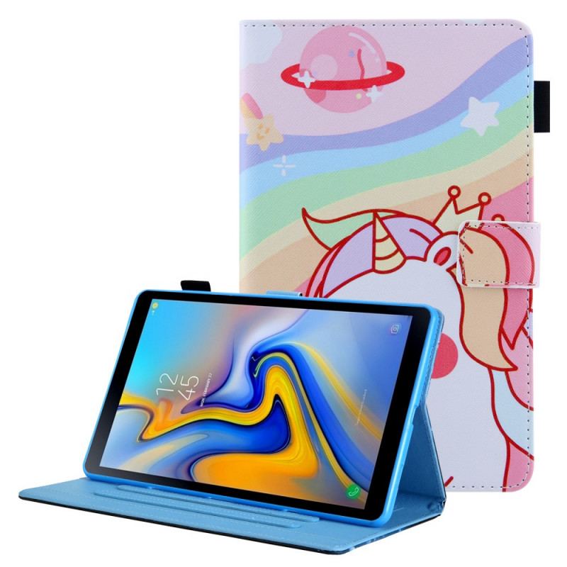 Housse Samsung Galaxy Tab A8 (2021) Mignonne Licorne