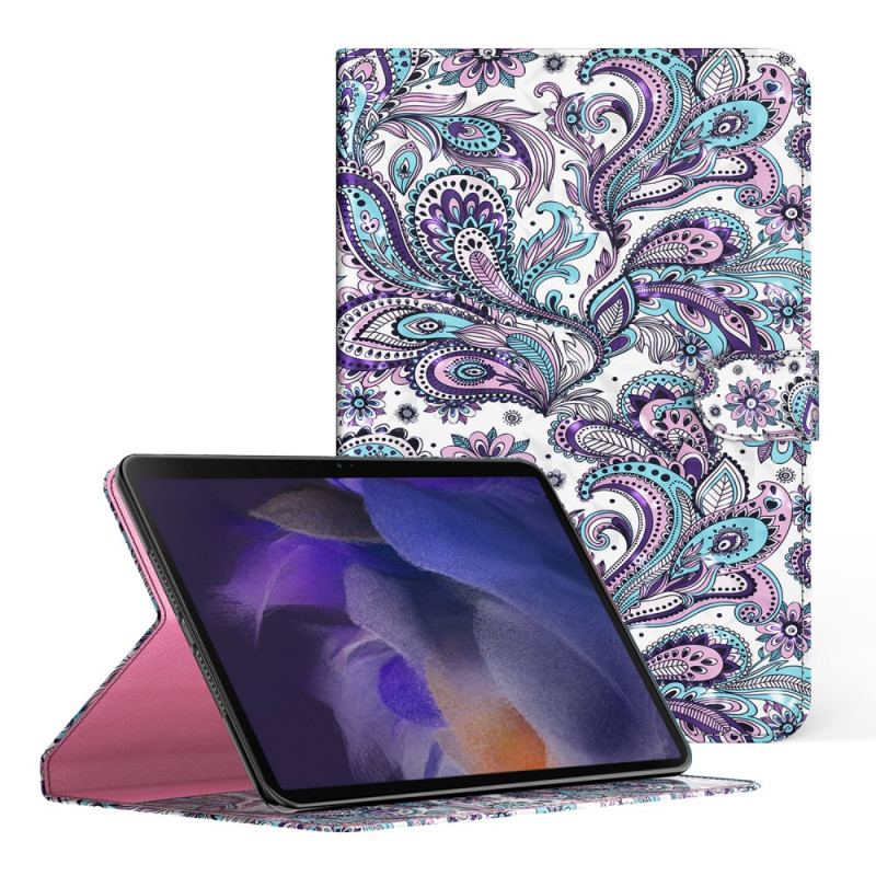 Housse Samsung Galaxy Tab A8 (2021) Motif Cachemire