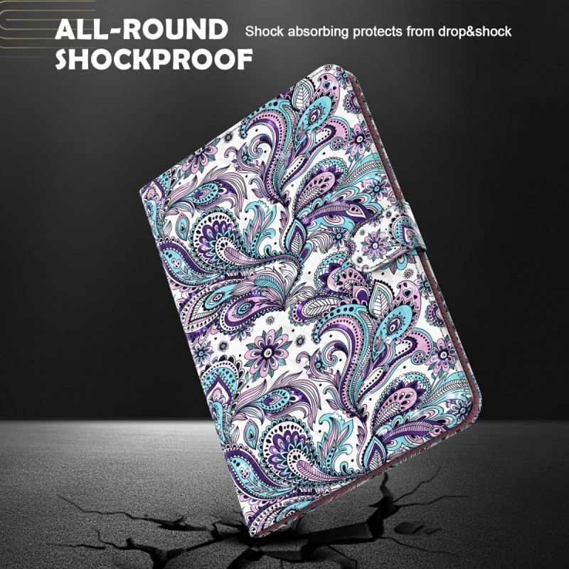 Housse Samsung Galaxy Tab A8 (2021) Motif Cachemire