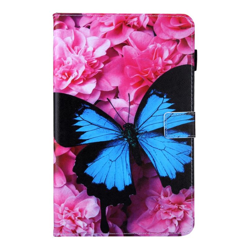 Housse Samsung Galaxy Tab A8 (2021) Papillon Floral