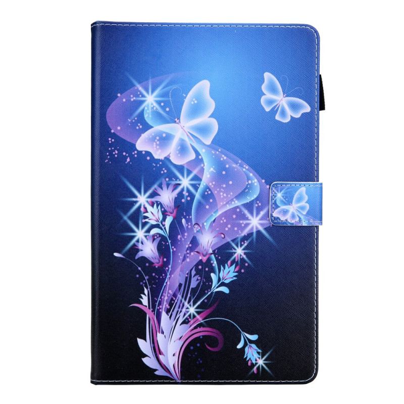 Housse Samsung Galaxy Tab A8 (2021) Papillons Colorés