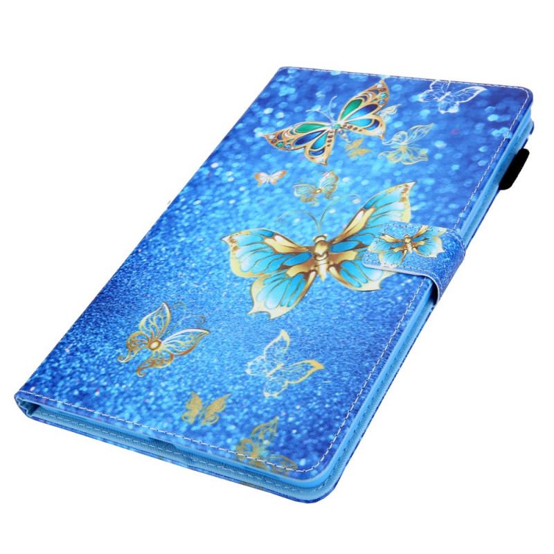 Housse Samsung Galaxy Tab A8 (2021) Papillons Colorés