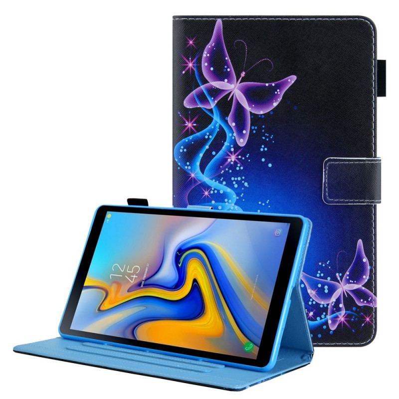 Housse Samsung Galaxy Tab A8 (2021) Papillons Colorés