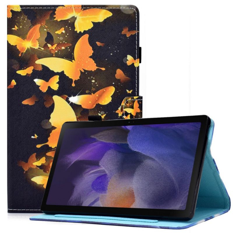 Housse Samsung Galaxy Tab A8 (2021) Papillons Uniques