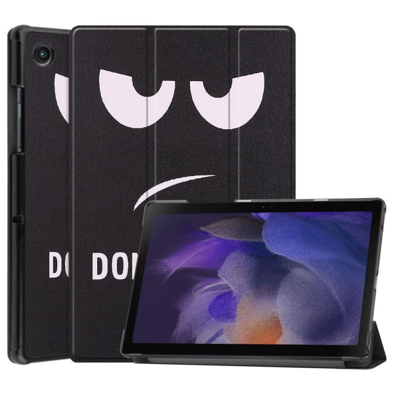 Smart Case Samsung Galaxy Tab A8 (2021) Renforcée Don't Touch Me