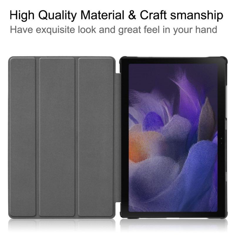 Smart Case Samsung Galaxy Tab A8 (2021) Renforcée Papillons et Fleurs