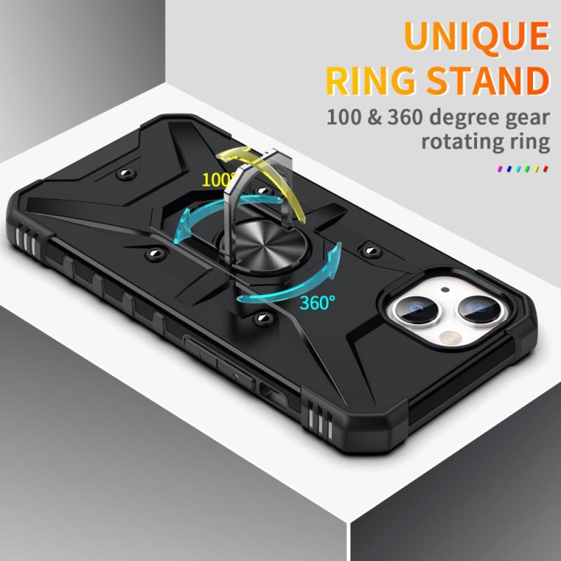 Coque iPhone 15 Plus Anneau-Support Magnétique