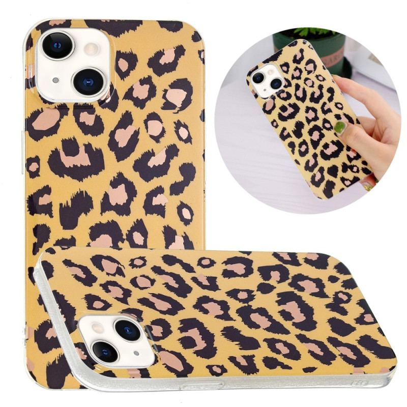 Coque iPhone 15 Plus Léopard