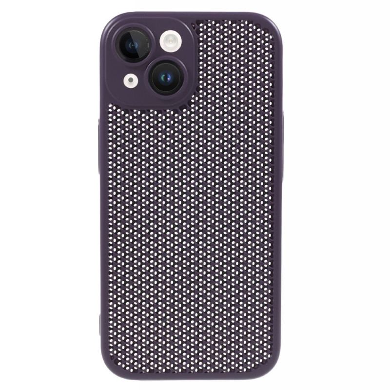 Coque iPhone 15 Plus Nid d'Abeille avec Protecteur Appareil Photo