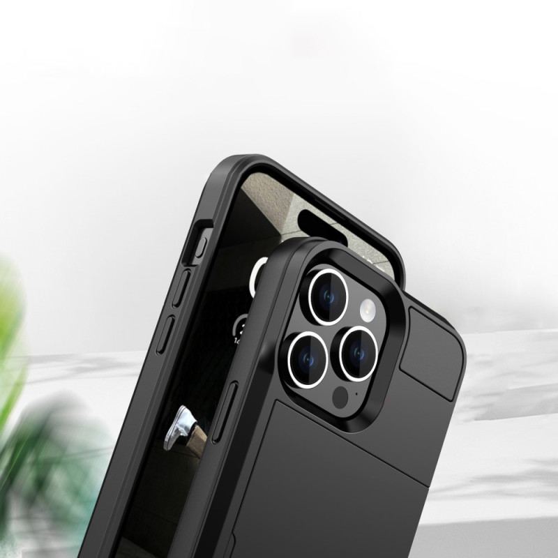 Coque iPhone 15 Plus Porte-Carte à Glissière