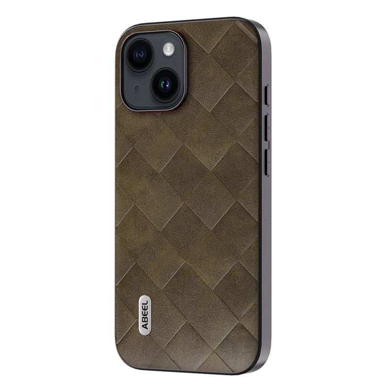 Coque iPhone 15 Plus Style Tissé ABEEL