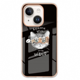 Coque iPhone 15 Pus Chat / Tigre