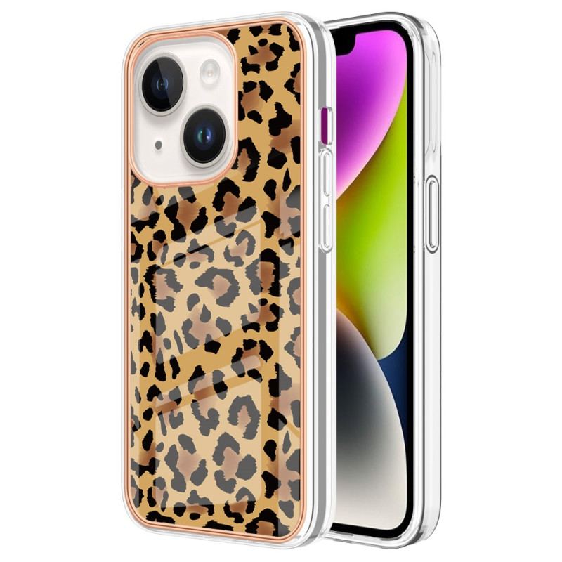 Coque iPhone 15 Pus Léopard