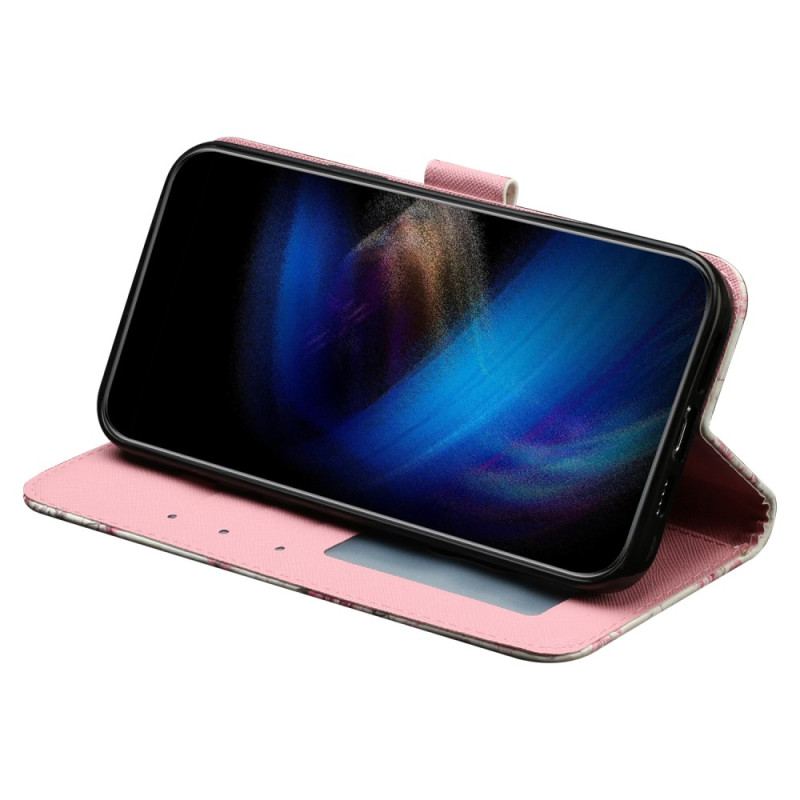 Housse iPhone 15 Plus Chaton 3D à Lanière