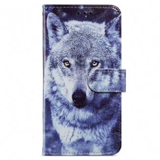 Housse iPhone 15 Plus Loups à Lanière