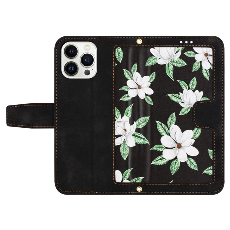 Housse iPhone 15 Plus Luxury Flowers