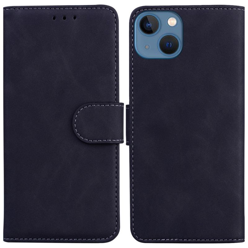 Housse iPhone 15 Plus Style Cuir Douceur