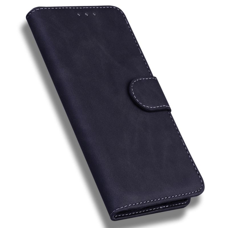 Housse iPhone 15 Plus Style Cuir Douceur