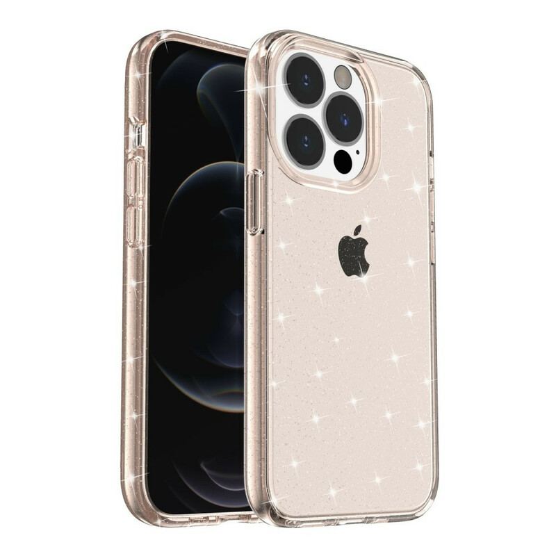 Coque iPhone 12 Pro Max Transparente Paillettes