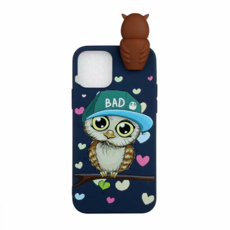 Coque iPhone 13 Pro Max 3D Bad Hibou